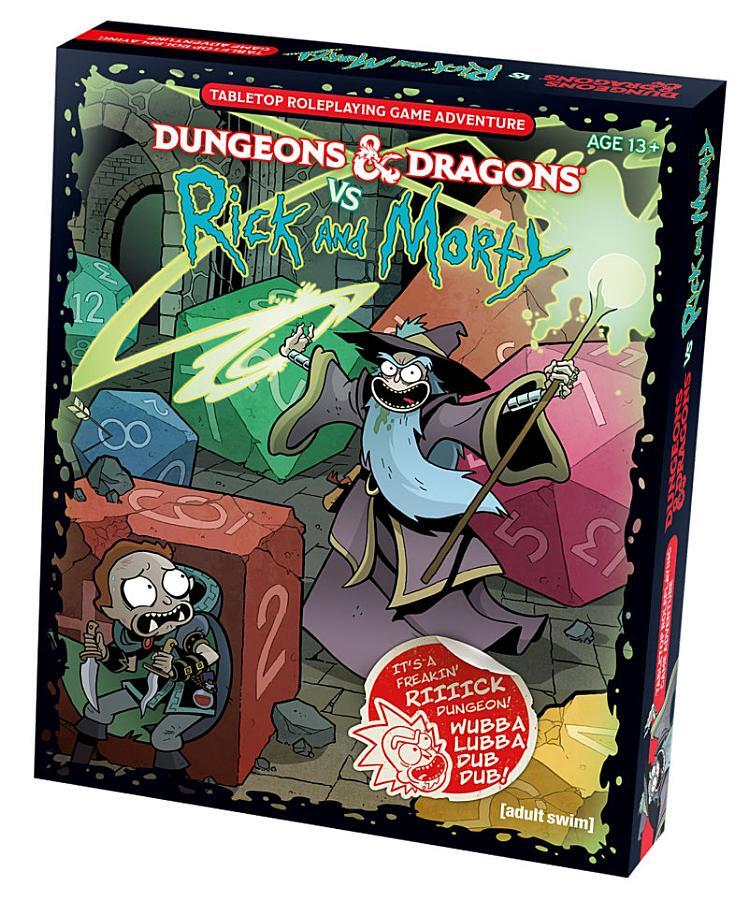 Dungeons & Dragons vs Rick and Morty (D&D Tabletop Roleplaying Game Adventure Boxed Set)